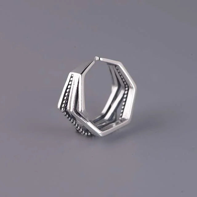 100% Genuine 925 Sterling Silver Line Winding Shape Forever letter Open Rings For Women Creative Design Lady Fine Jewelry Gifts Your Shop Mania