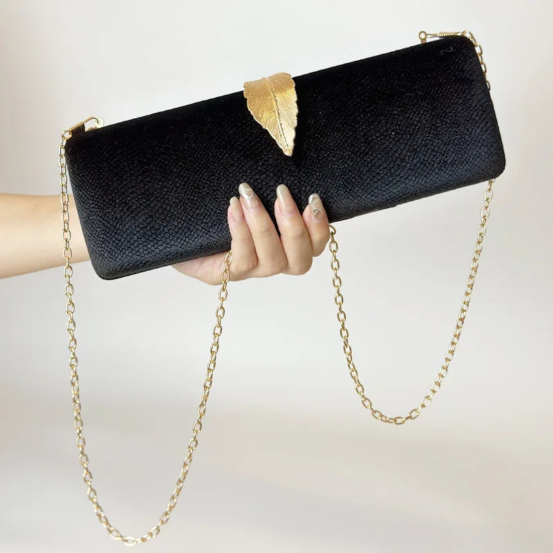 Elegant Evening Bags For Women Luxury Black Clutch Fashionable Envelope Clutch Bag, Party Wedding Handbag For Women Dinner Bag Your Shop Mania
