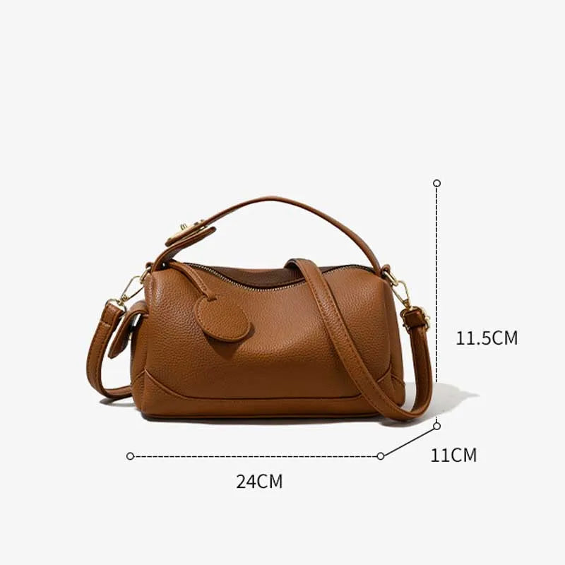 Women's Bags Fashion PU Leather Top Carrying Bag Handbags Multi Pocket Design Multifunctional Crossbody Tote Bag Shoulder Bag Your Shop Mania
