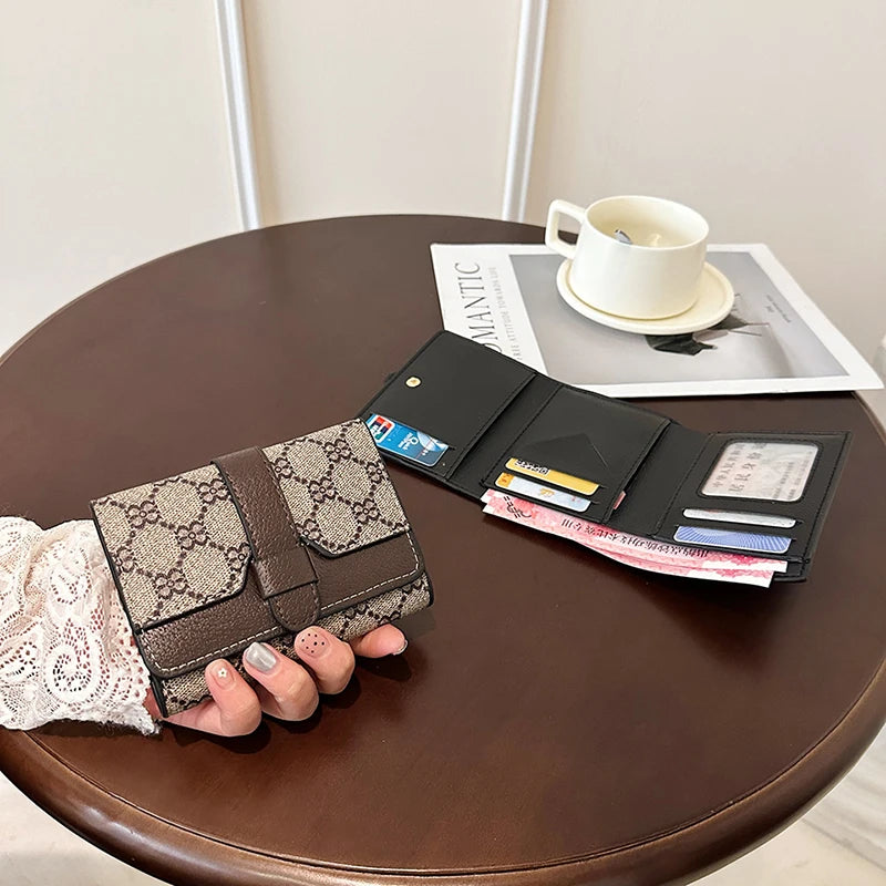 Faionable Cact Women's Wallet Large Capaci Thin Long Sle Handheld Leather Clutch Simple Design Spring 2025 New Arrival Your Shop Mania