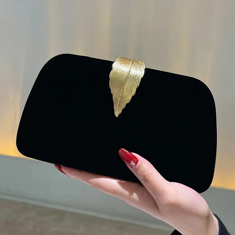 Elegant Evening Bags For Women Luxury Black Clutch Fashionable Envelope Clutch Bag, Party Wedding Handbag For Women Dinner Bag Your Shop Mania