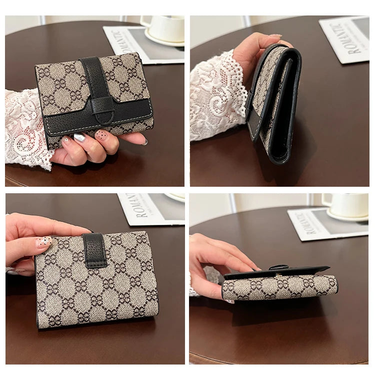 Faionable Cact Women's Wallet Large Capaci Thin Long Sle Handheld Leather Clutch Simple Design Spring 2025 New Arrival Your Shop Mania