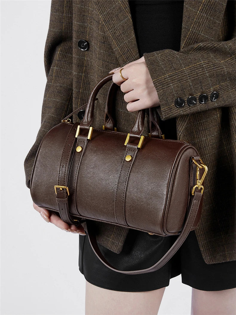 fashion Genuine Leather Small Shoulder Crossbody Bags For Women 2025 Trend Designer Pillow Tote Ladies Handbags Your Shop Mania
