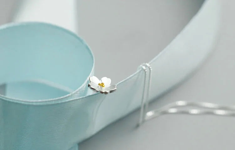 925 Sterling Silver cherry blossom Necklaces & Pendants For Women Your Shop Mania