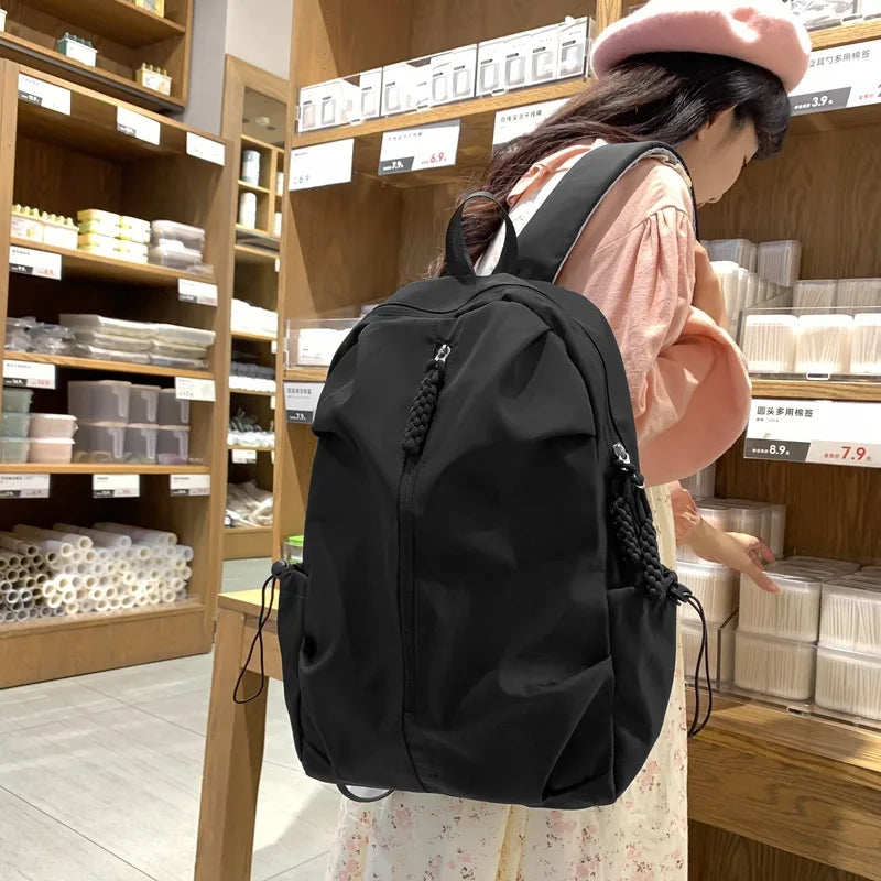 Fashion Women's Backpack Lightweight Nylon Boys and Girls Students School Bag Travel Backpacks for Women and Men Your Shop Mania
