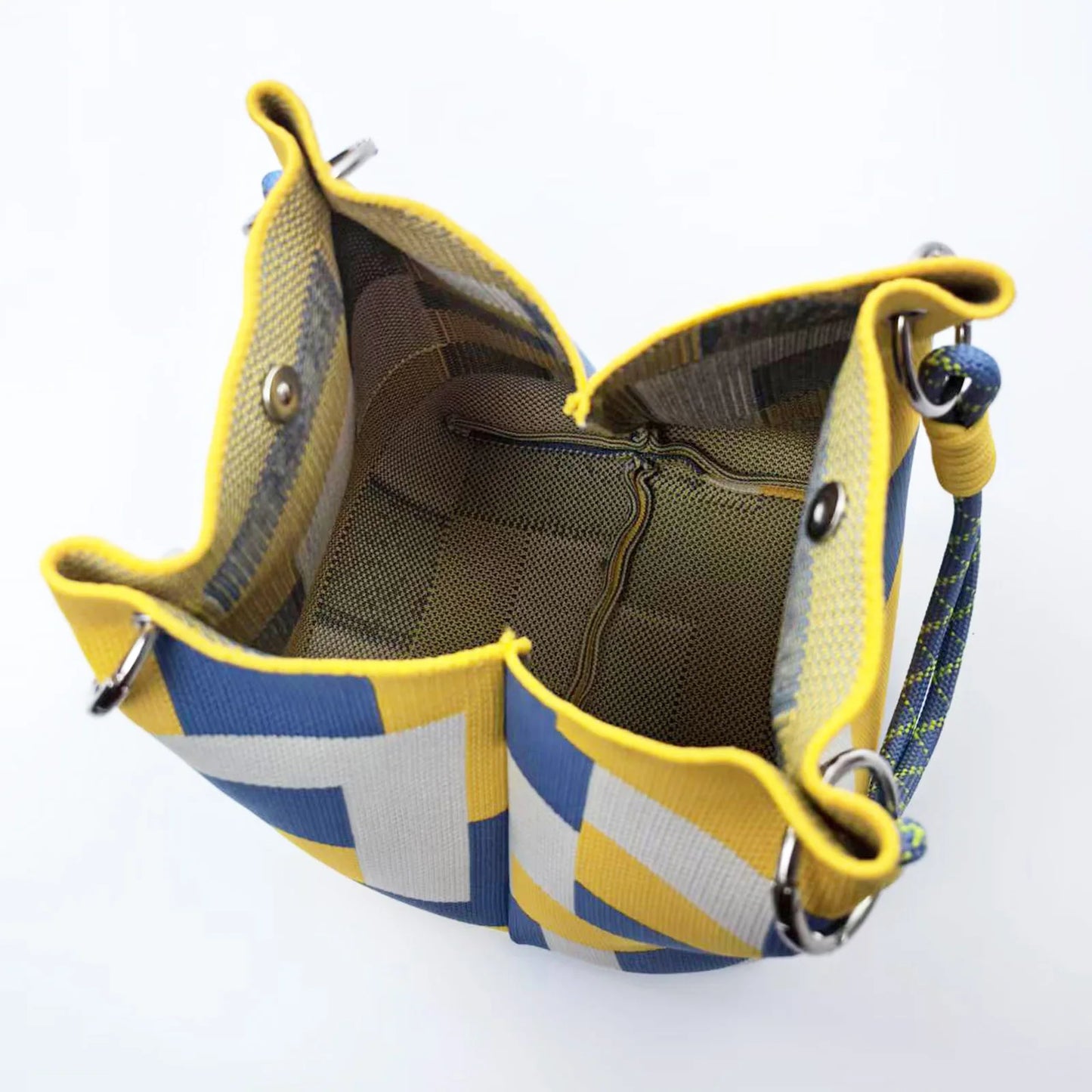 Knit Handbag for Women Fashion Stripes Print Bucket Bags For women Christmas Tree Lightweight Small Handles Tote Bags Your Shop Mania