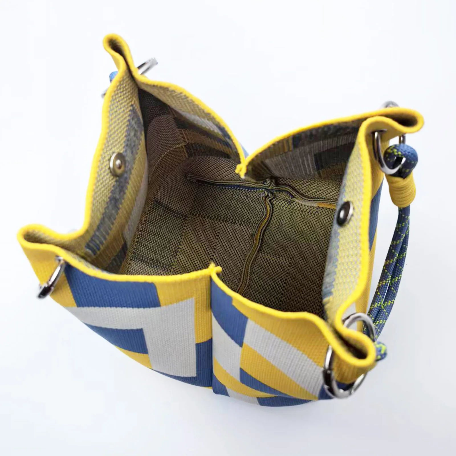Knit Handbag for Women Fashion Stripes Print Bucket Bags For women Christmas Tree Lightweight Small Handles Tote Bags Your Shop Mania