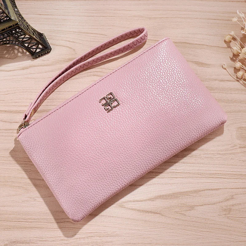 2025 Euro American Style 5.5in Phone Wallet - Zipper Clutch Purse Women's Fashion Card Holder Crossbody Bag Your Shop Mania