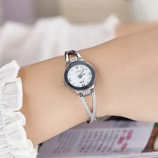 Luxury Simple Quartz Wristwatch Small Round Dial 3 Colour Ladies Women Watches Brand Casual Quartz Watch Relogio Feminino Clock Your Shop Mania