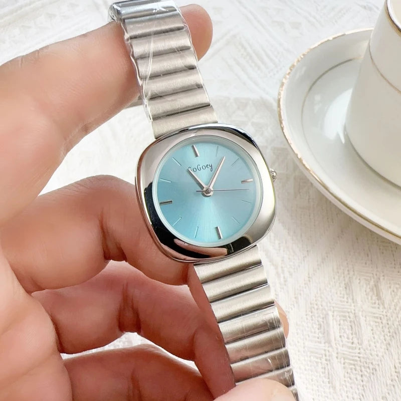 Luxury Brand Gold Watch for Women Fashion Simple Quartz Watches Adjustable Stainless Steel Strap Wristwatch Dropshipping Your Shop Mania
