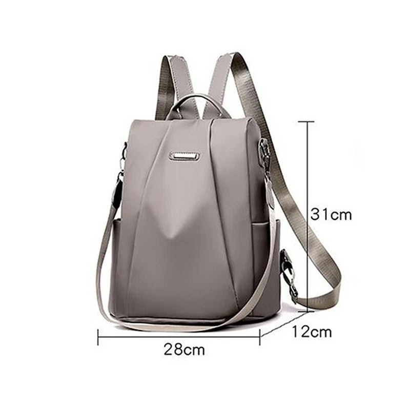 Waterproof Oxford Women Backpack Fashion Anti-Theft School Bagpack Luxury Designer Female Large Capacity Travel Shoulder Handbag Your Shop Mania