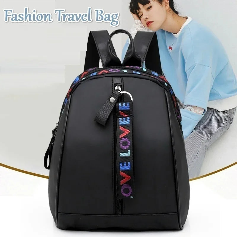 Women Backpacks Fashion LOVE Casual Shoulder Bag Back Pack School Backpack Your Shop Mania