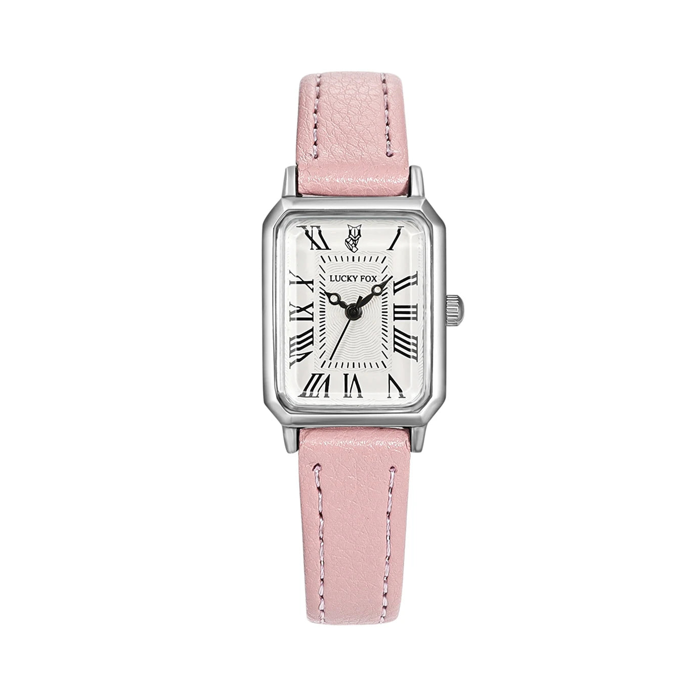Fashion Rectangle Quartz Wrist Watch for Women Luxury Brand Roman Dial Leather Strap  Ladies Watches Clock Your Shop Mania