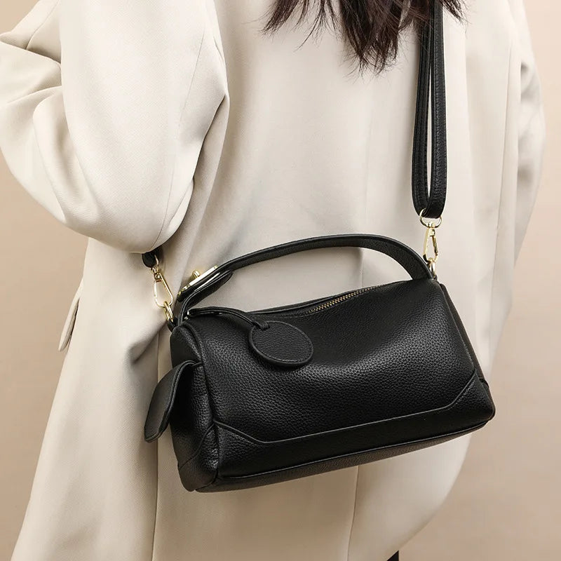 Women's Bags Fashion PU Leather Top Carrying Bag Handbags Multi Pocket Design Multifunctional Crossbody Tote Bag Shoulder Bag Your Shop Mania