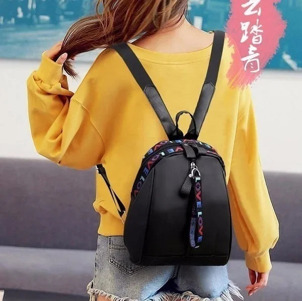 Women Backpacks Fashion LOVE Casual Shoulder Bag Back Pack School Backpack Your Shop Mania