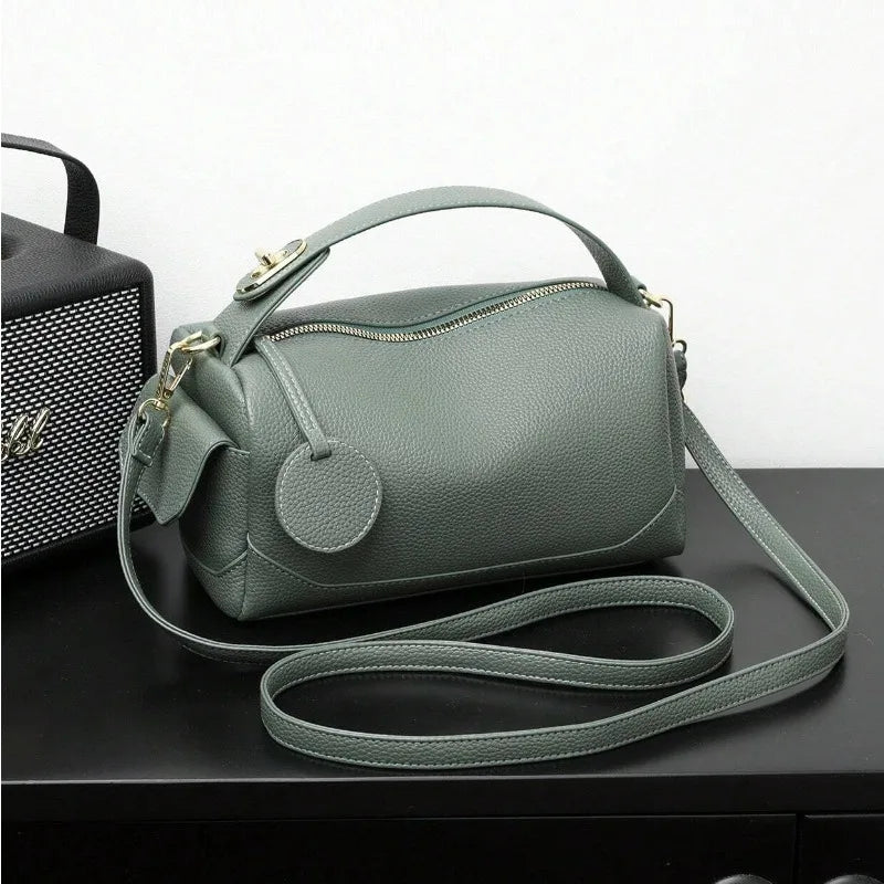 Women's Bags Fashion PU Leather Top Carrying Bag Handbags Multi Pocket Design Multifunctional Crossbody Tote Bag Shoulder Bag Your Shop Mania