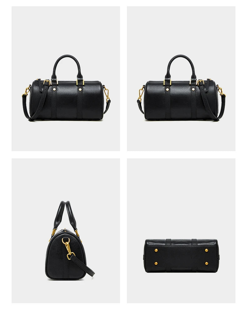 fashion  Genuine Leather Small Shoulder Crossbody Bags For Women 2025 Trend Designer Pillow Tote Ladies Handbags Your Shop Mania