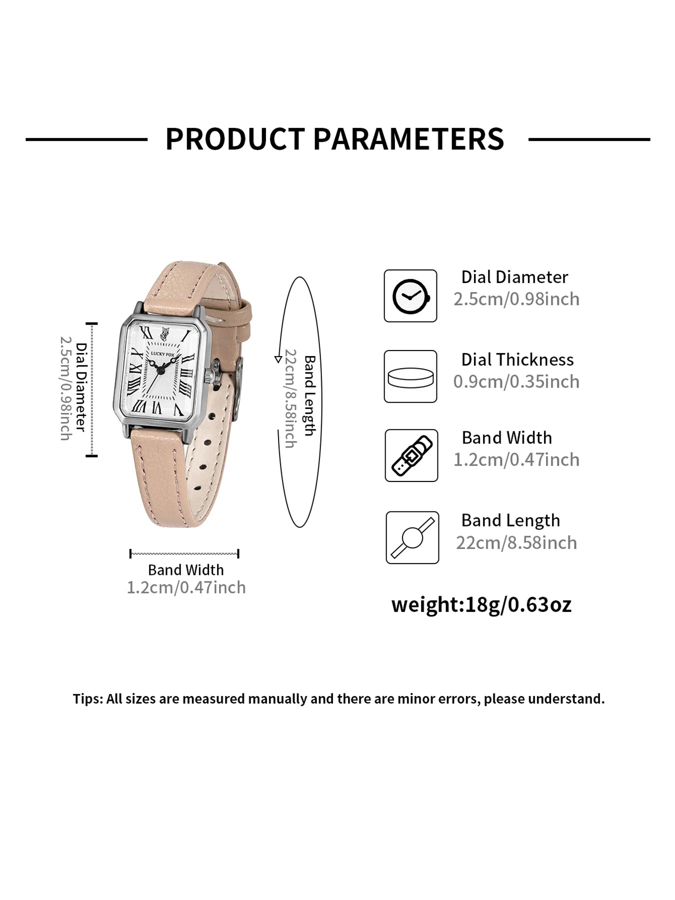 Fashion Rectangle Quartz Wrist Watch for Women Luxury Brand Roman Dial Leather Strap  Ladies Watches Clock Your Shop Mania