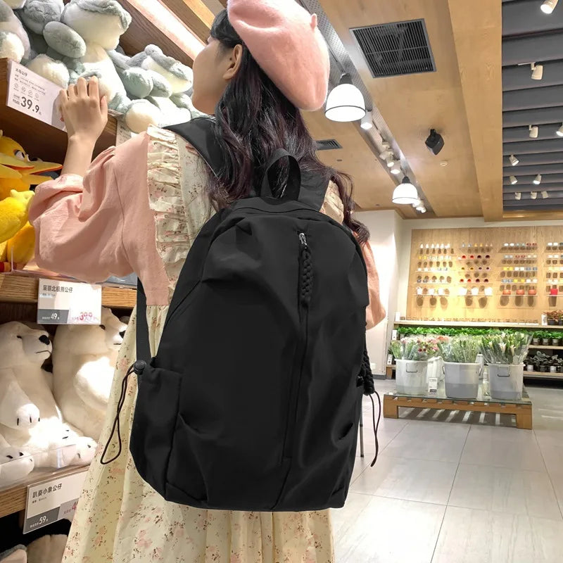 Fashion Women's Backpack Lightweight Nylon Boys and Girls Students School Bag Travel Backpacks for Women and Men Your Shop Mania