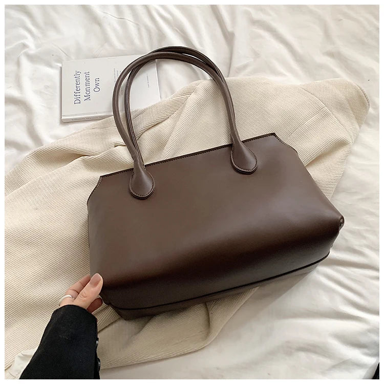 Urban Simple Sle Handbag Single oulder Bag Underarm Casual Bag Summer Trendy  Large Bag Tote Bag Your Shop Mania