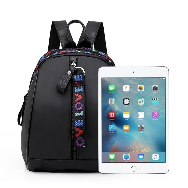 Women Backpacks Fashion LOVE Casual Shoulder Bag Back Pack School Backpack Your Shop Mania