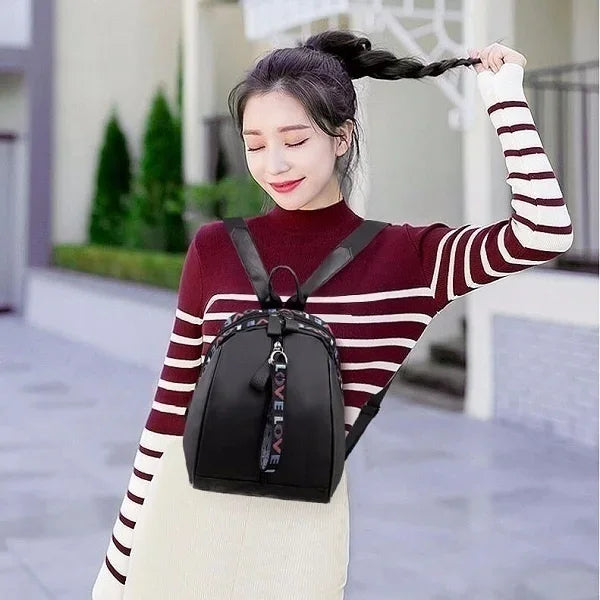 Women Backpacks Fashion LOVE Casual Shoulder Bag Back Pack School Backpack Your Shop Mania