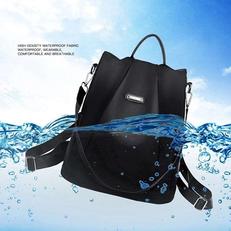 Waterproof Oxford Women Backpack Fashion Anti-Theft School Bagpack Luxury Designer Female Large Capacity Travel Shoulder Handbag Your Shop Mania