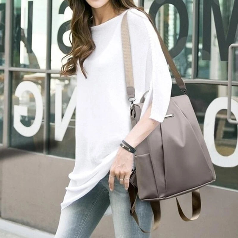 Waterproof Oxford Women Backpack Fashion Anti-Theft School Bagpack Luxury Designer Female Large Capacity Travel Shoulder Handbag Your Shop Mania