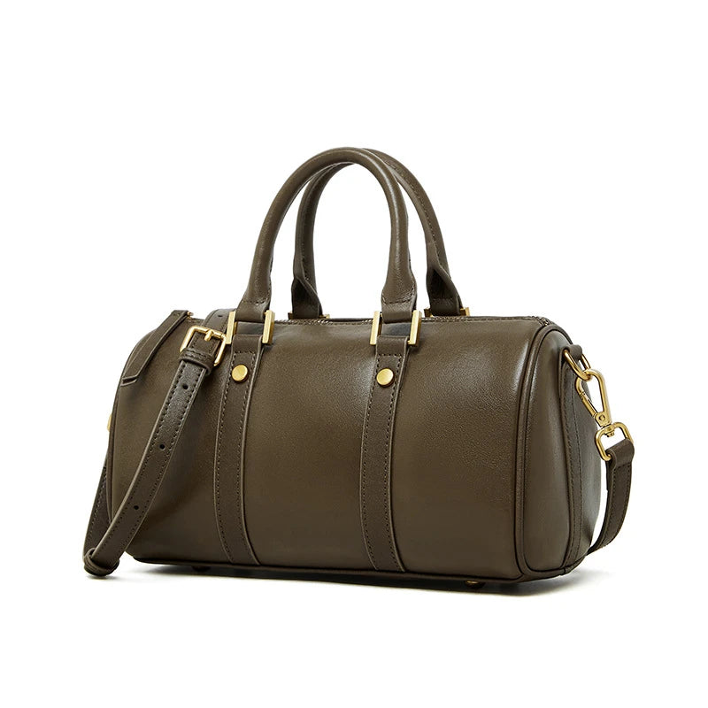 fashion  Genuine Leather Small Shoulder Crossbody Bags For Women 2025 Trend Designer Pillow Tote Ladies Handbags Your Shop Mania