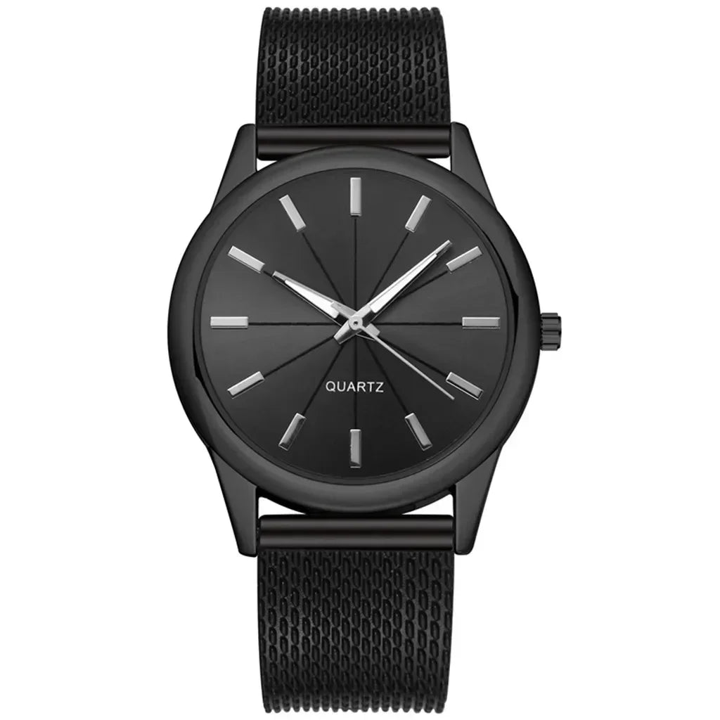 Fashion Sliver Women's Watches Luxury Metal Analog Quartz Wristwatch Mesh Belt Simple Elegant Ladies Watch Clock Reloj De Mujer Your Shop Mania