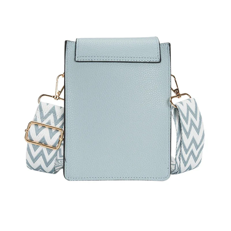 Multi-Card Slot Mobile Phone Bag Women's Niche Single Shoulder Thin Crossbody Bag Simple Multi-Functional Adjustable Shoulder Strap Large Capacity Your Shop Mania