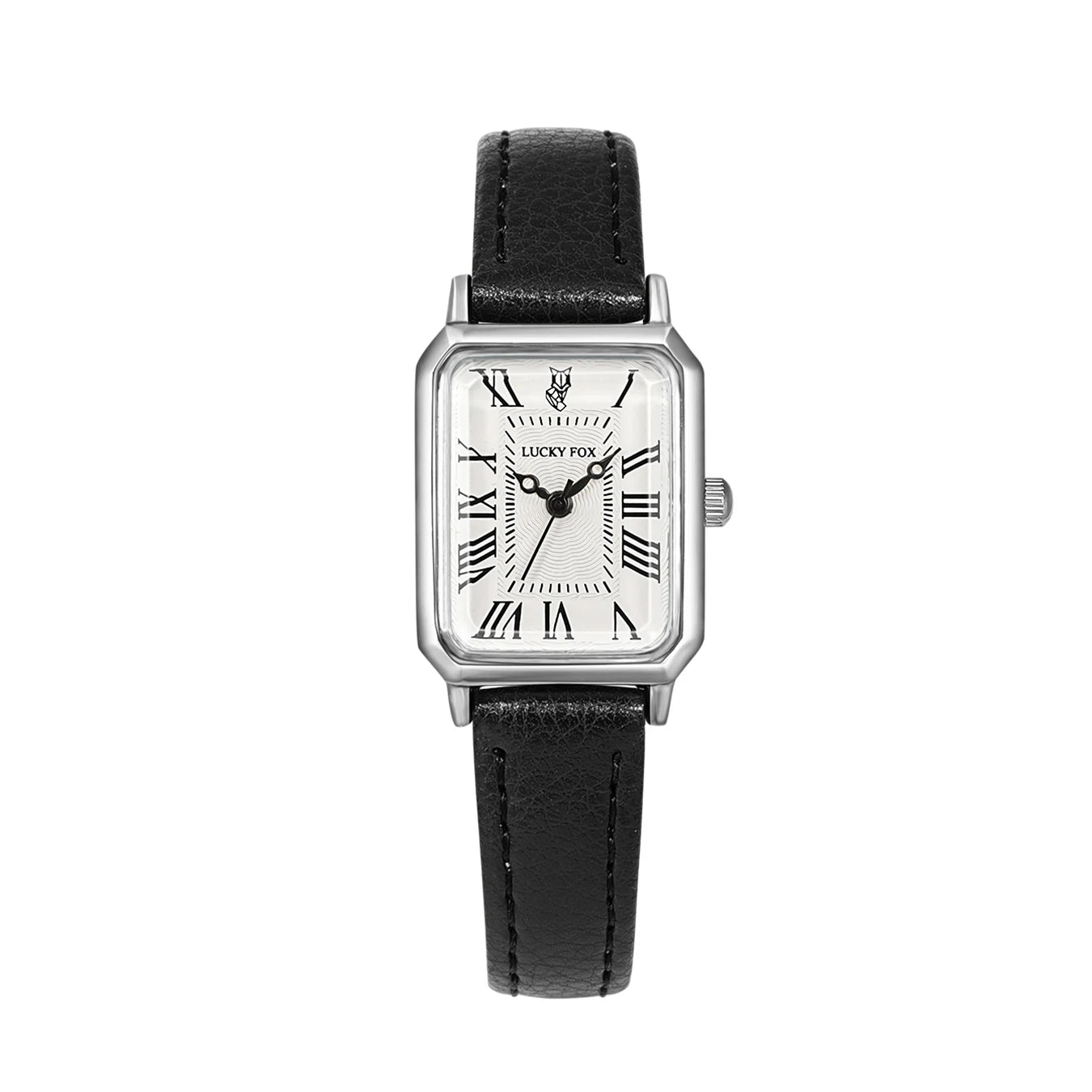 Fashion Rectangle Quartz Wrist Watch for Women Luxury Brand Roman Dial Leather Strap  Ladies Watches Clock Your Shop Mania
