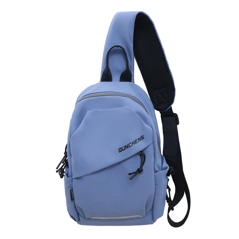 Crossbody Bag Men's Single Shoulder Small Backpack Chest Bag Women's Cycling Sports Mountain Climbing Boys Tablet Lightweight Mo Your Shop Mania