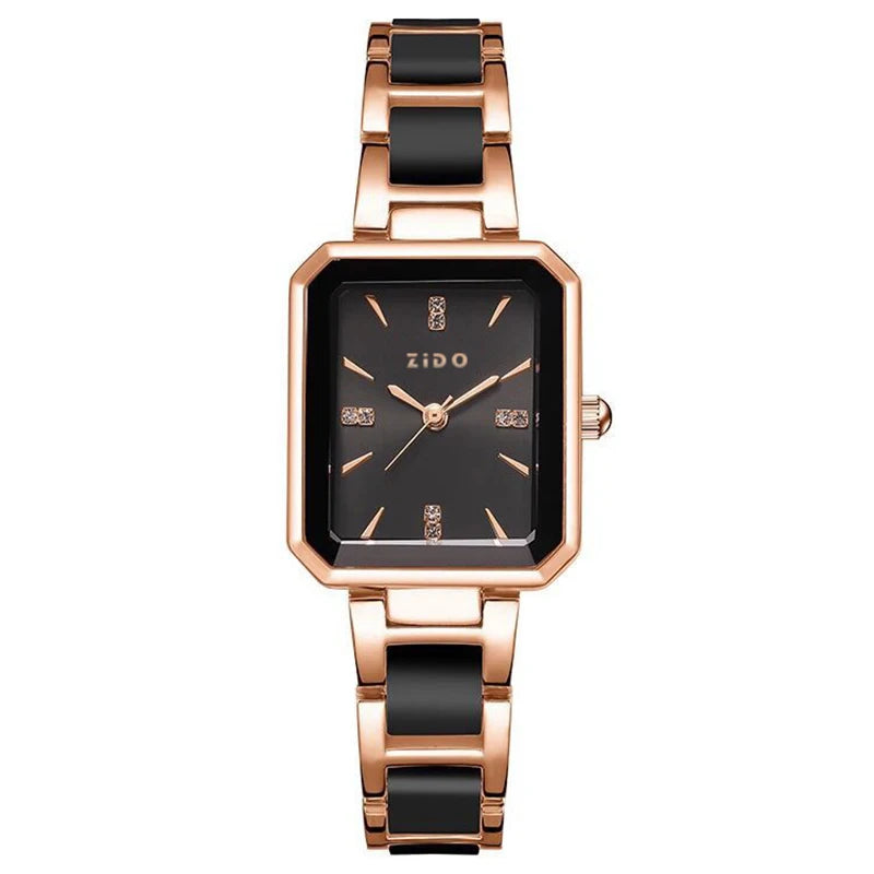 UTHAI Watch For Women Light Luxury Simple High Quality Stainless Steel Female Fashion diamond inlay Clock Watches Your Shop Mania
