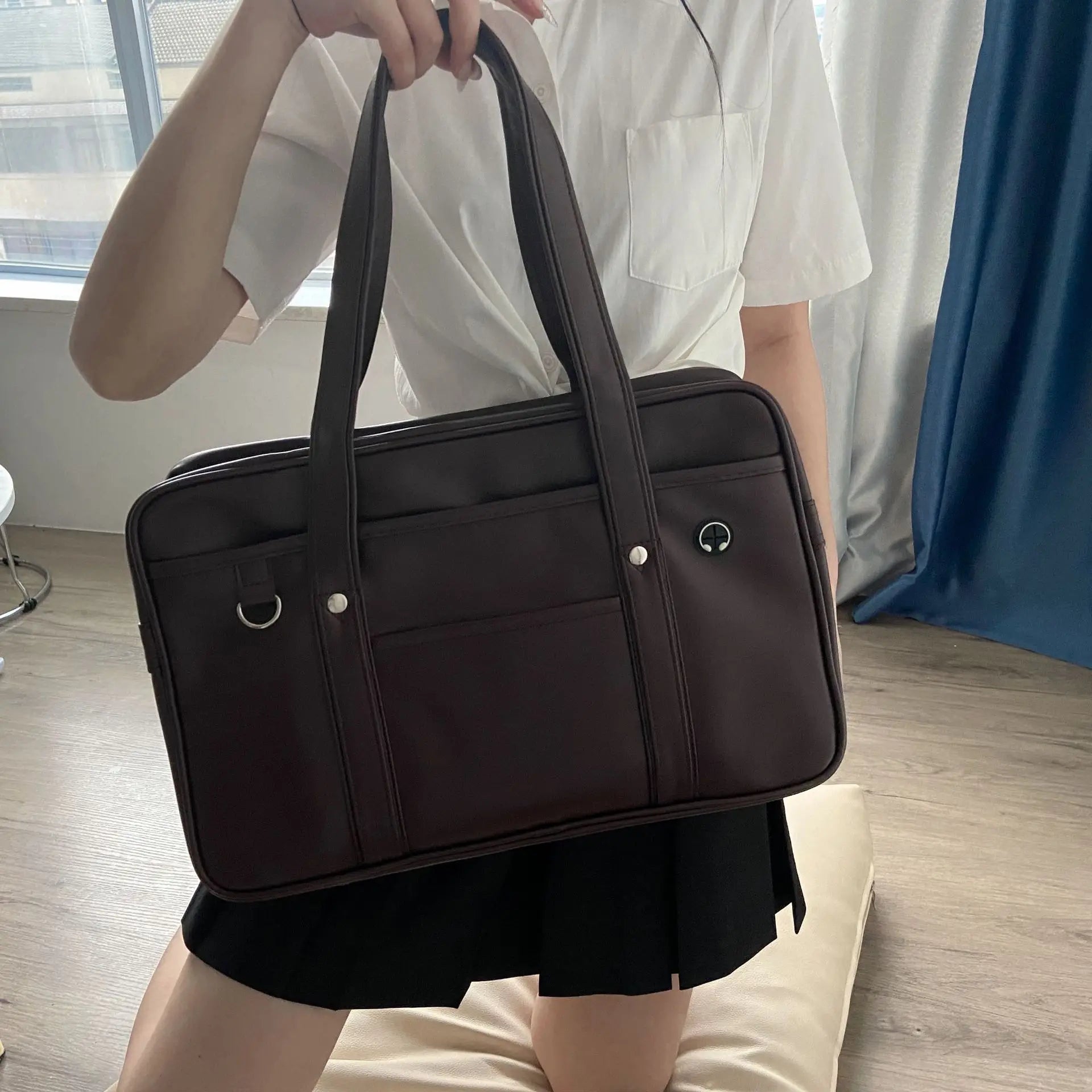 Two-dimensional  bag girl PU  COS wear-resistant waterproof one-shoulder Messenger handbag Your Shop Mania