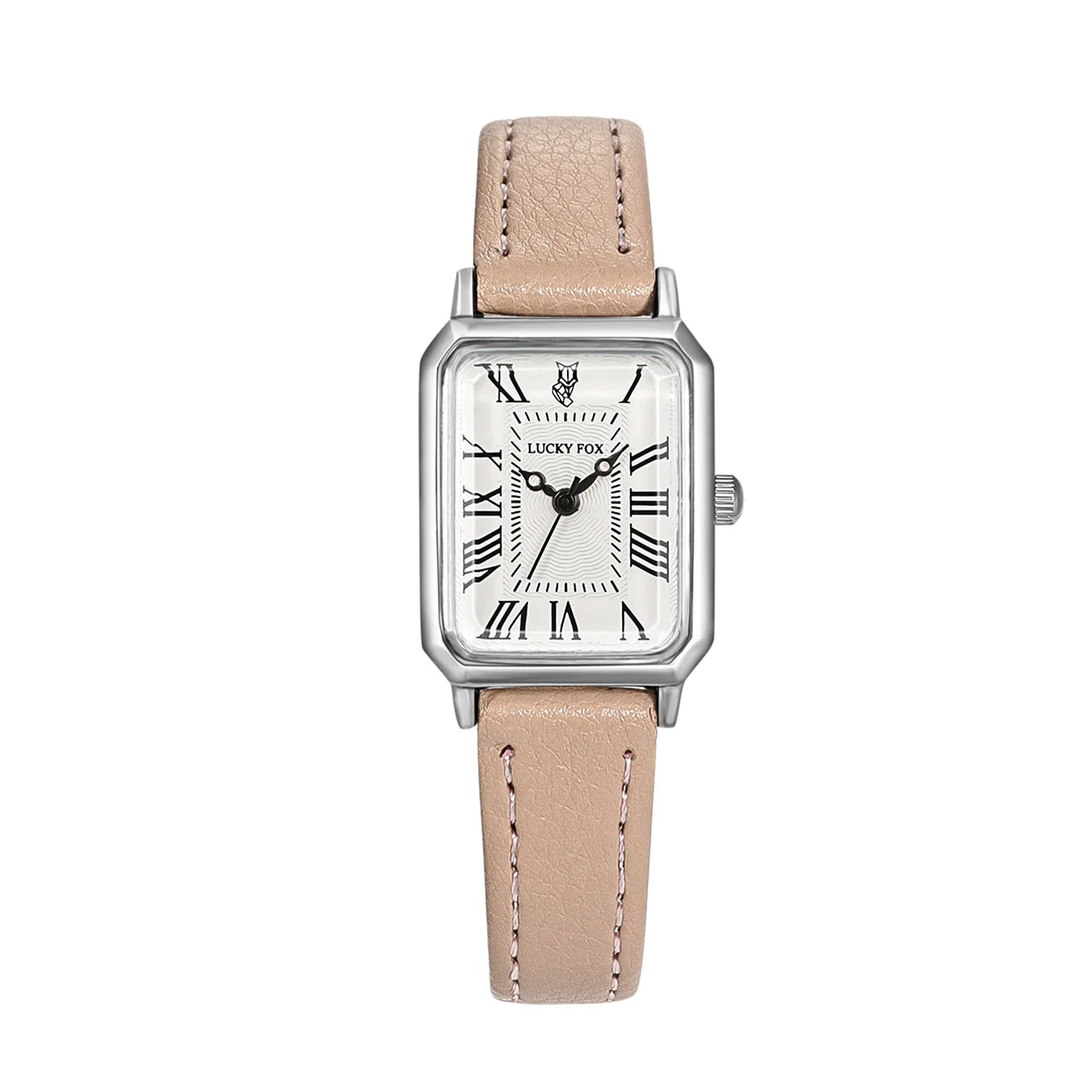 Fashion Rectangle Quartz Wrist Watch for Women Luxury Brand Roman Dial Leather Strap  Ladies Watches Clock Your Shop Mania