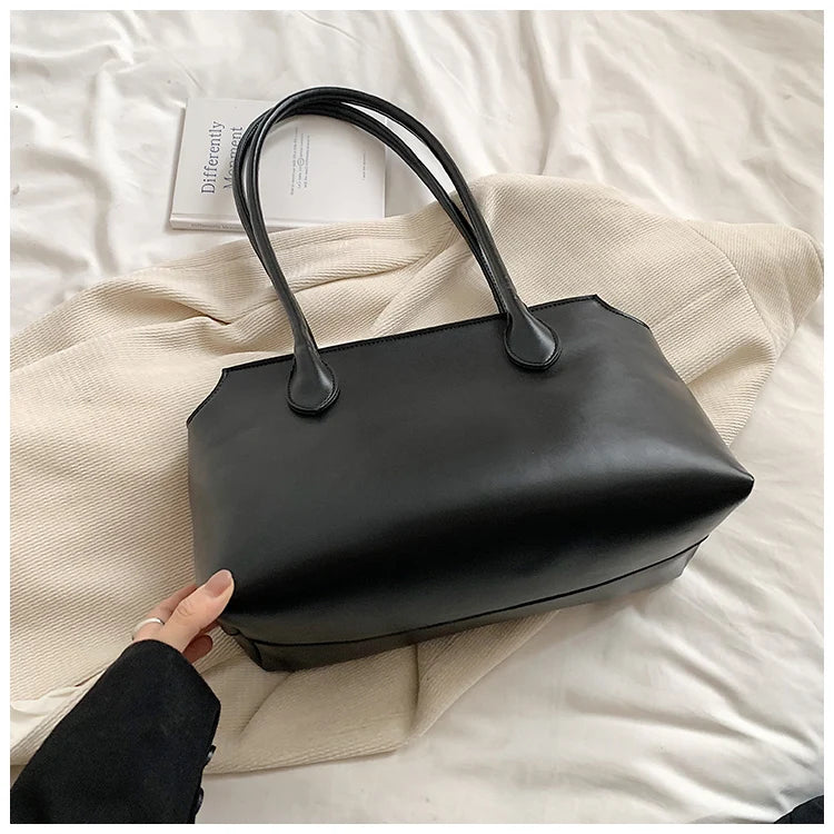 Urban Simple Sle Handbag Single oulder Bag Underarm Casual Bag Summer Trendy  Large Bag Tote Bag Your Shop Mania