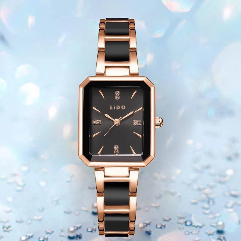 UTHAI Watch For Women Light Luxury Simple High Quality Stainless Steel Female Fashion diamond inlay Clock Watches Your Shop Mania