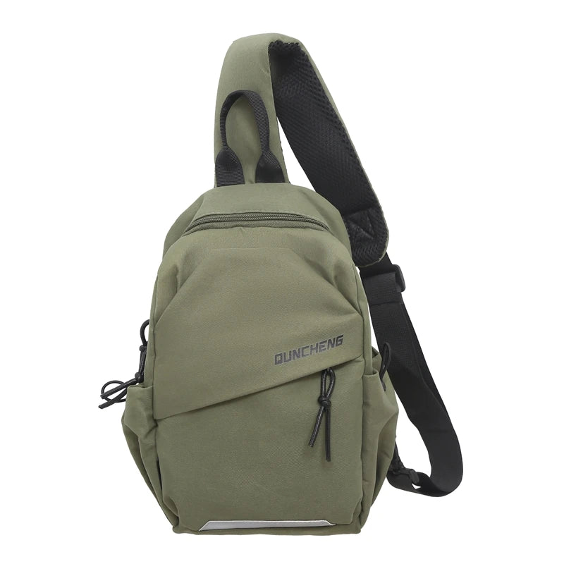 Crossbody Bag Men's Single Shoulder Small Backpack Chest Bag Women's Cycling Sports Mountain Climbing Boys Tablet Lightweight Mo Your Shop Mania