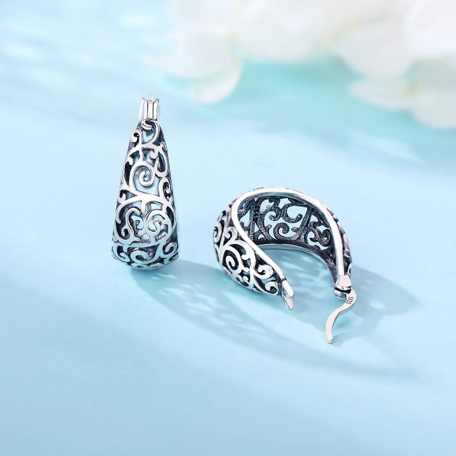 925 Sterling Silver Vintage Vine Series Earring Jewelry Versatile Hoop Earrings For Women Jewelry Fine Birthday Party Gifts Your Shop Mania