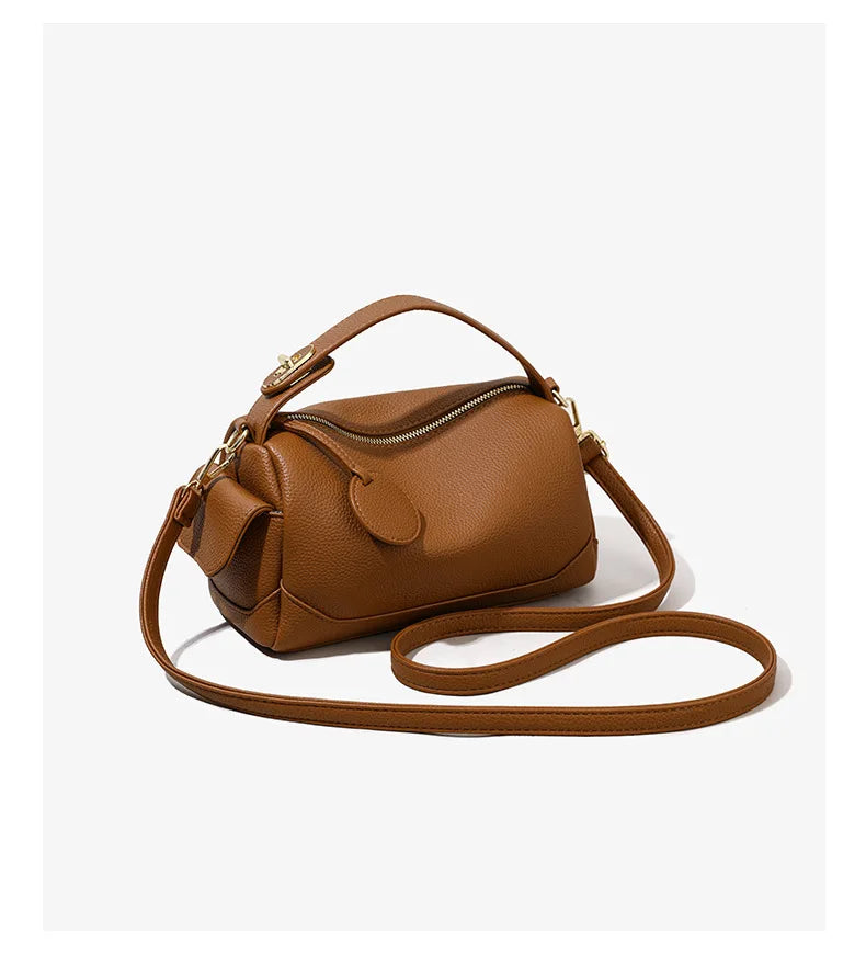 Women's Bags Fashion PU Leather Top Carrying Bag Handbags Multi Pocket Design Multifunctional Crossbody Tote Bag Shoulder Bag Your Shop Mania