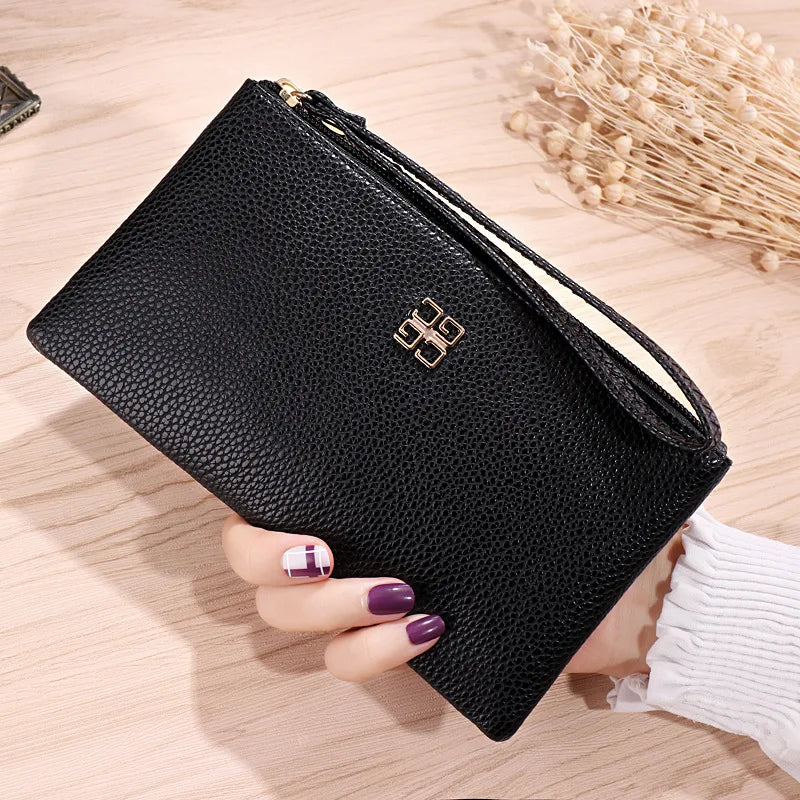 2025 Euro American Style 5.5in Phone Wallet - Zipper Clutch Purse Women's Fashion Card Holder Crossbody Bag Your Shop Mania