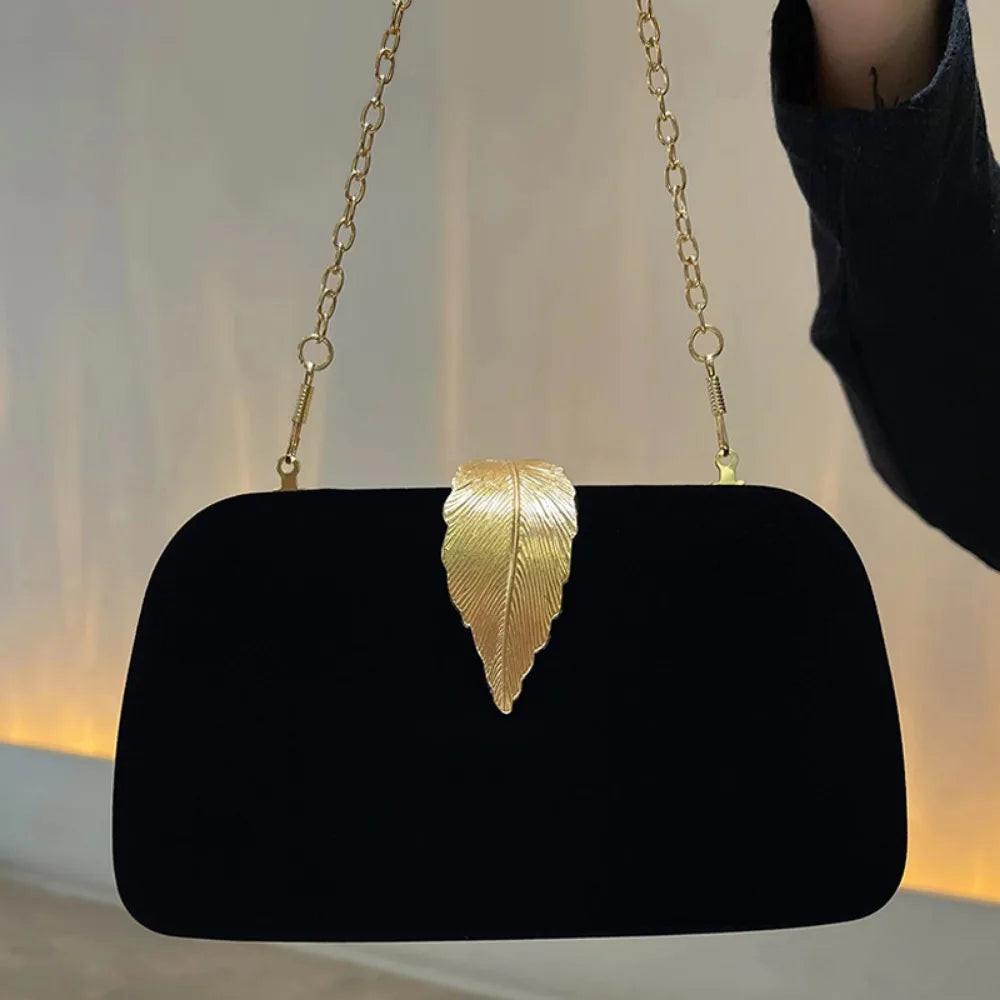 Elegant Evening Bags For Women Luxury Black Clutch Fashionable Envelope Clutch Bag, Party Wedding Handbag For Women Dinner Bag Your Shop Mania